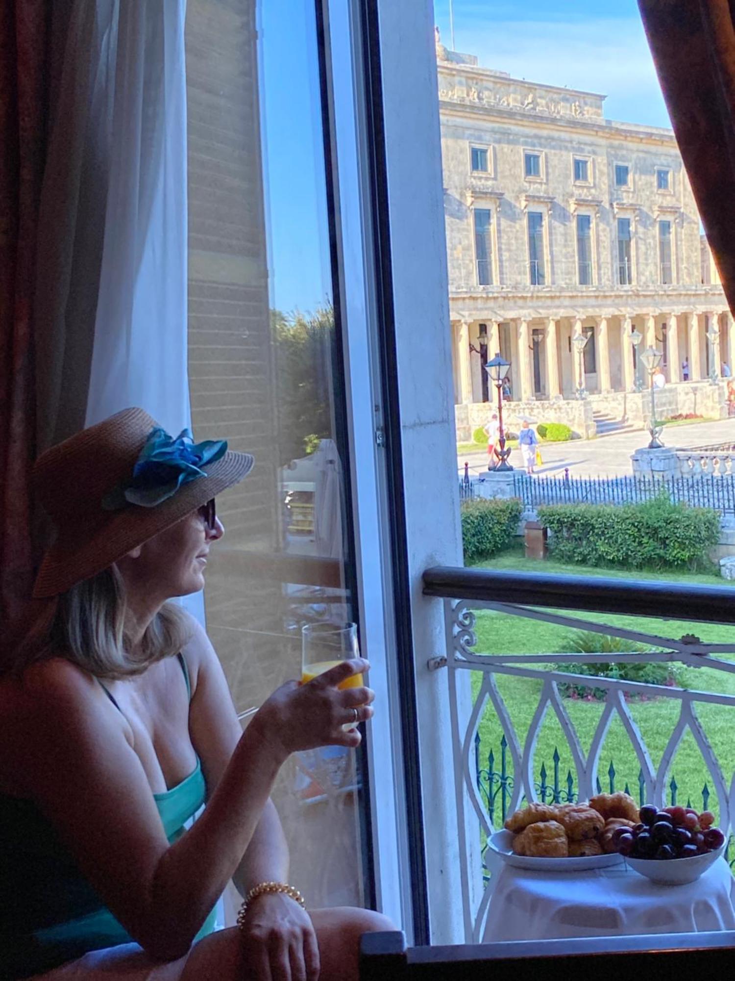 Palazzo Luxury Suite - View To Liston Square & Old Fortress Of Corfu Old Town Exterior foto