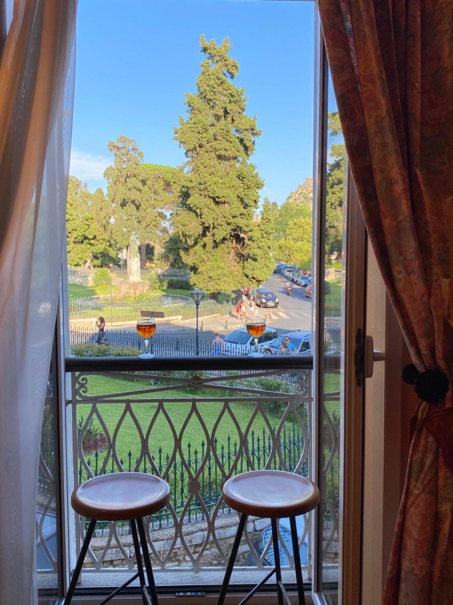 Palazzo Luxury Suite - View To Liston Square & Old Fortress Of Corfu Old Town Exterior foto
