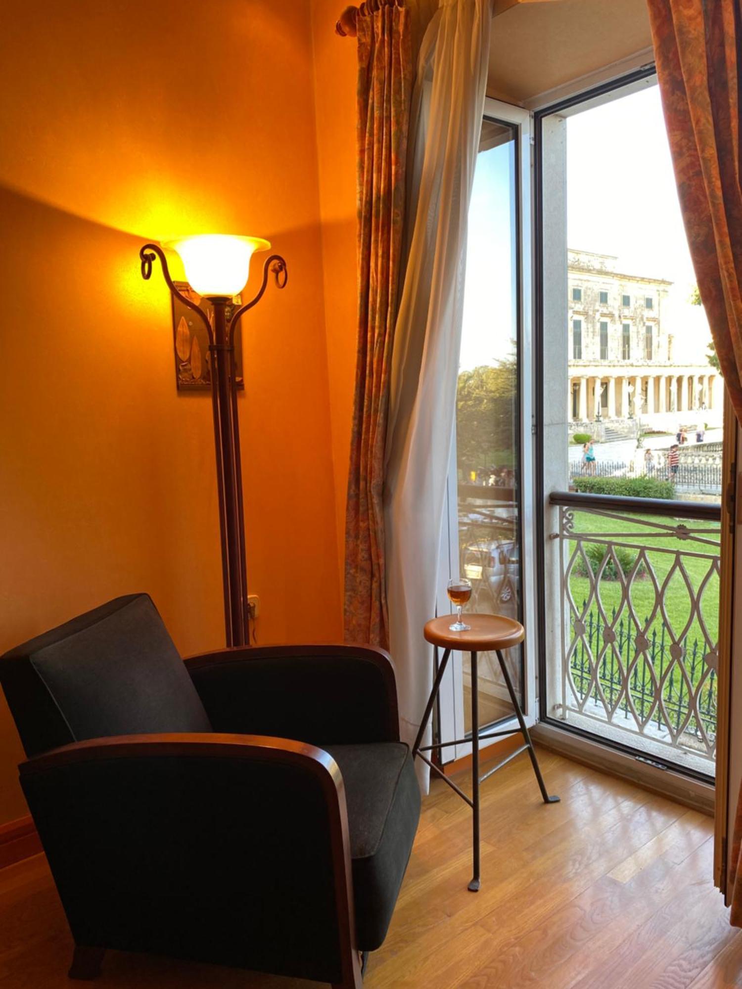 Palazzo Luxury Suite - View To Liston Square & Old Fortress Of Corfu Old Town Exterior foto