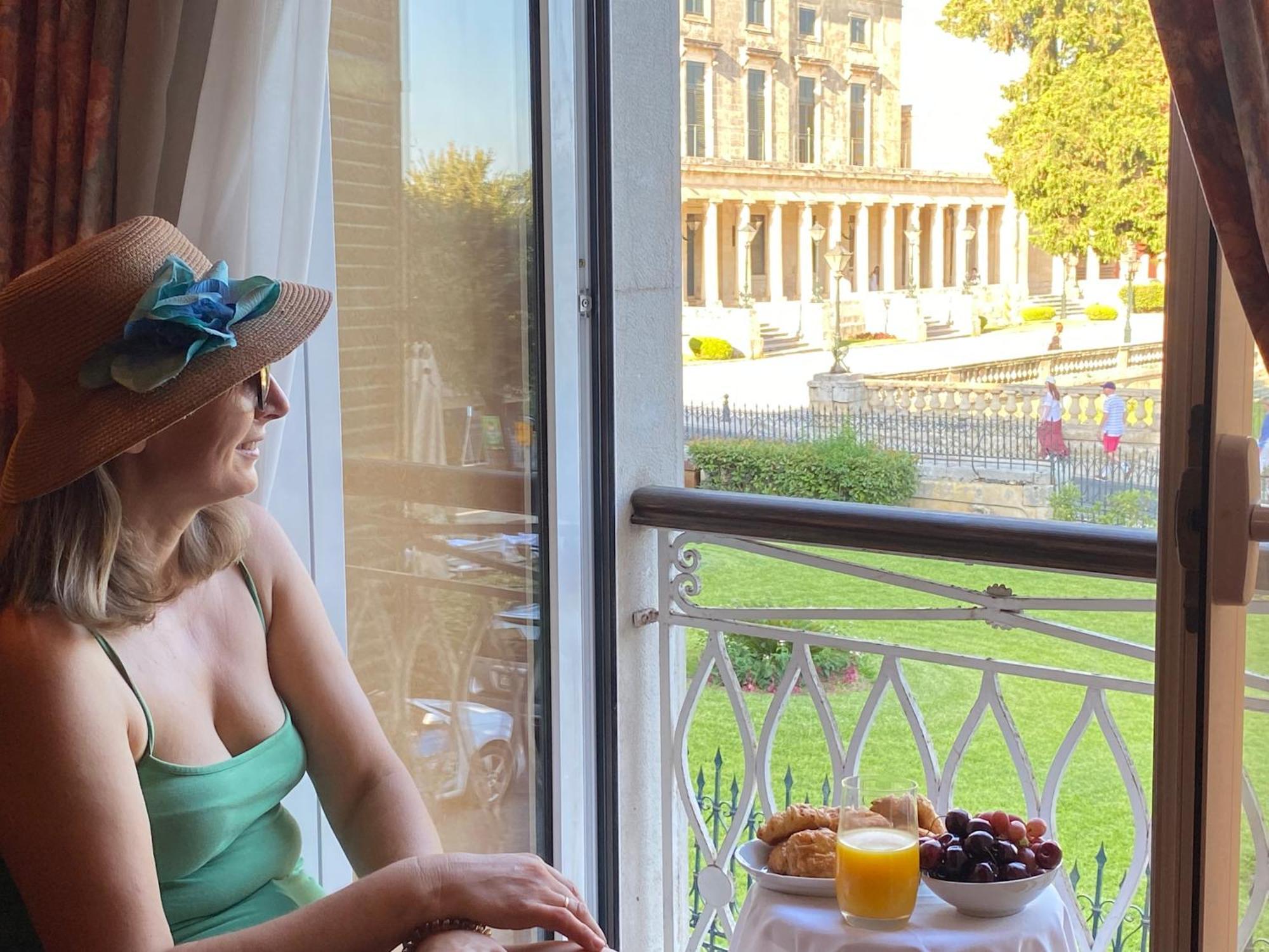 Palazzo Luxury Suite - View To Liston Square & Old Fortress Of Corfu Old Town Exterior foto