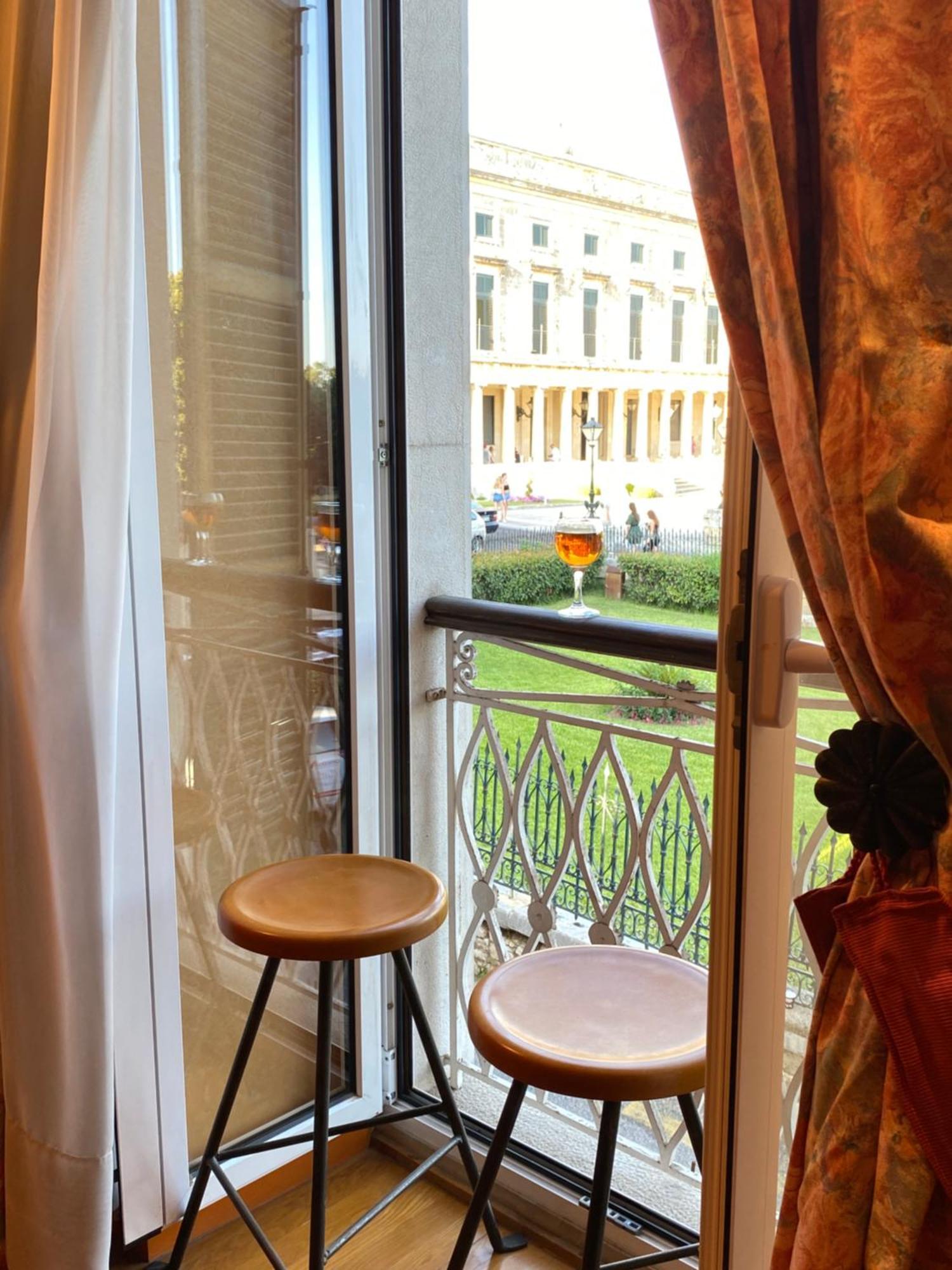 Palazzo Luxury Suite - View To Liston Square & Old Fortress Of Corfu Old Town Exterior foto