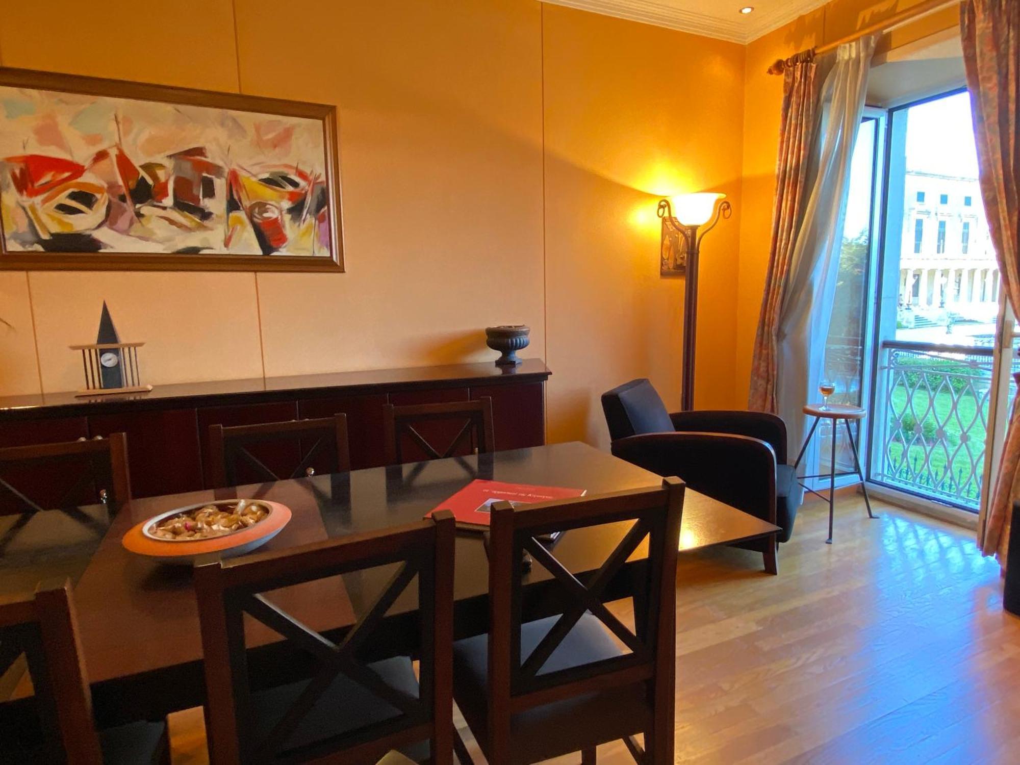 Palazzo Luxury Suite - View To Liston Square & Old Fortress Of Corfu Old Town Exterior foto