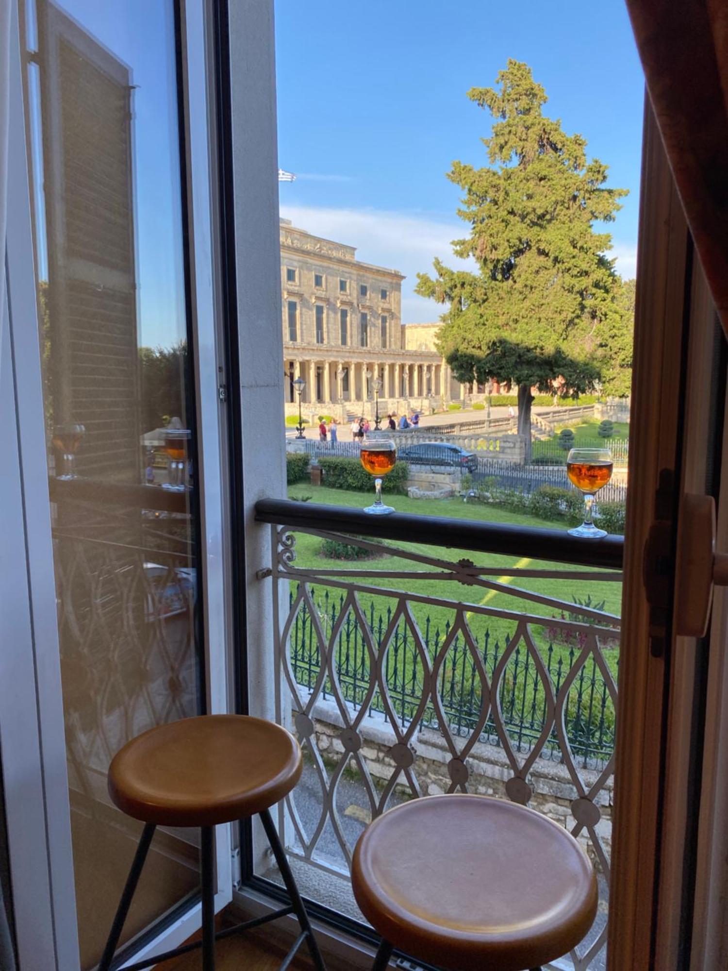 Palazzo Luxury Suite - View To Liston Square & Old Fortress Of Corfu Old Town Exterior foto