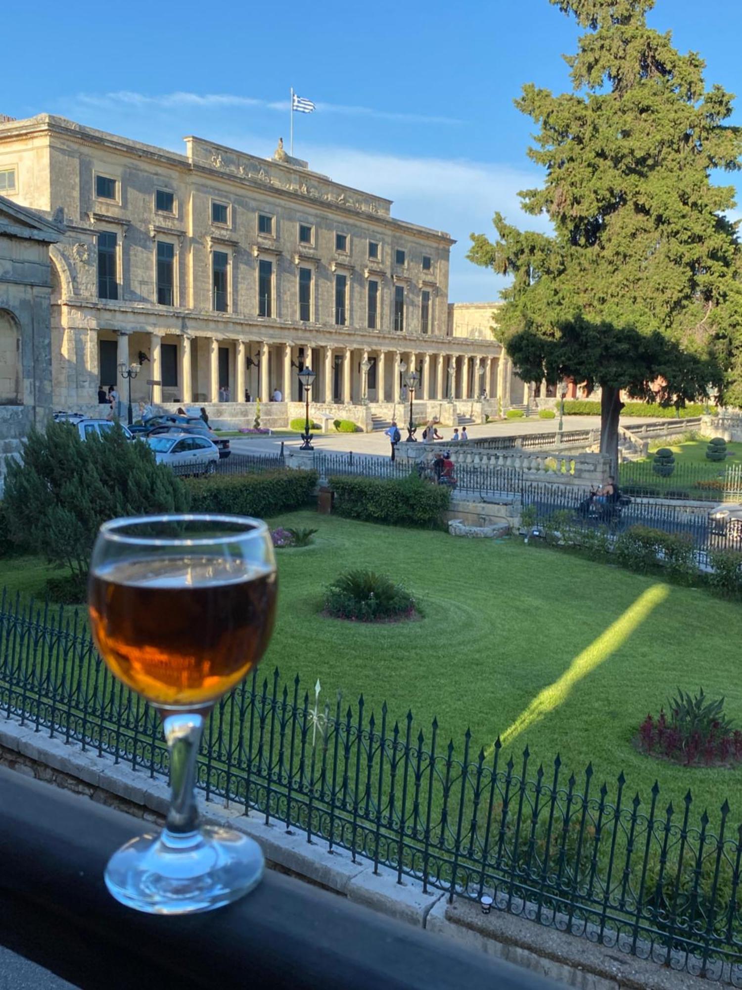 Palazzo Luxury Suite - View To Liston Square & Old Fortress Of Corfu Old Town Exterior foto