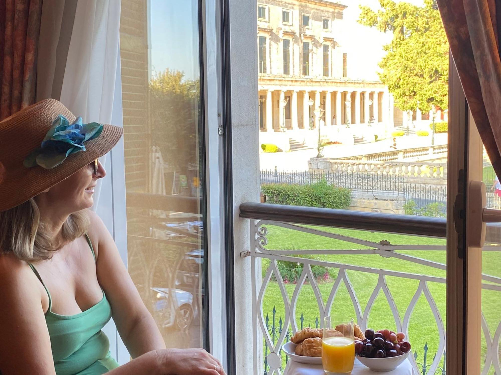 Palazzo Luxury Suite - View To Liston Square & Old Fortress Of Corfu Old Town Exterior foto